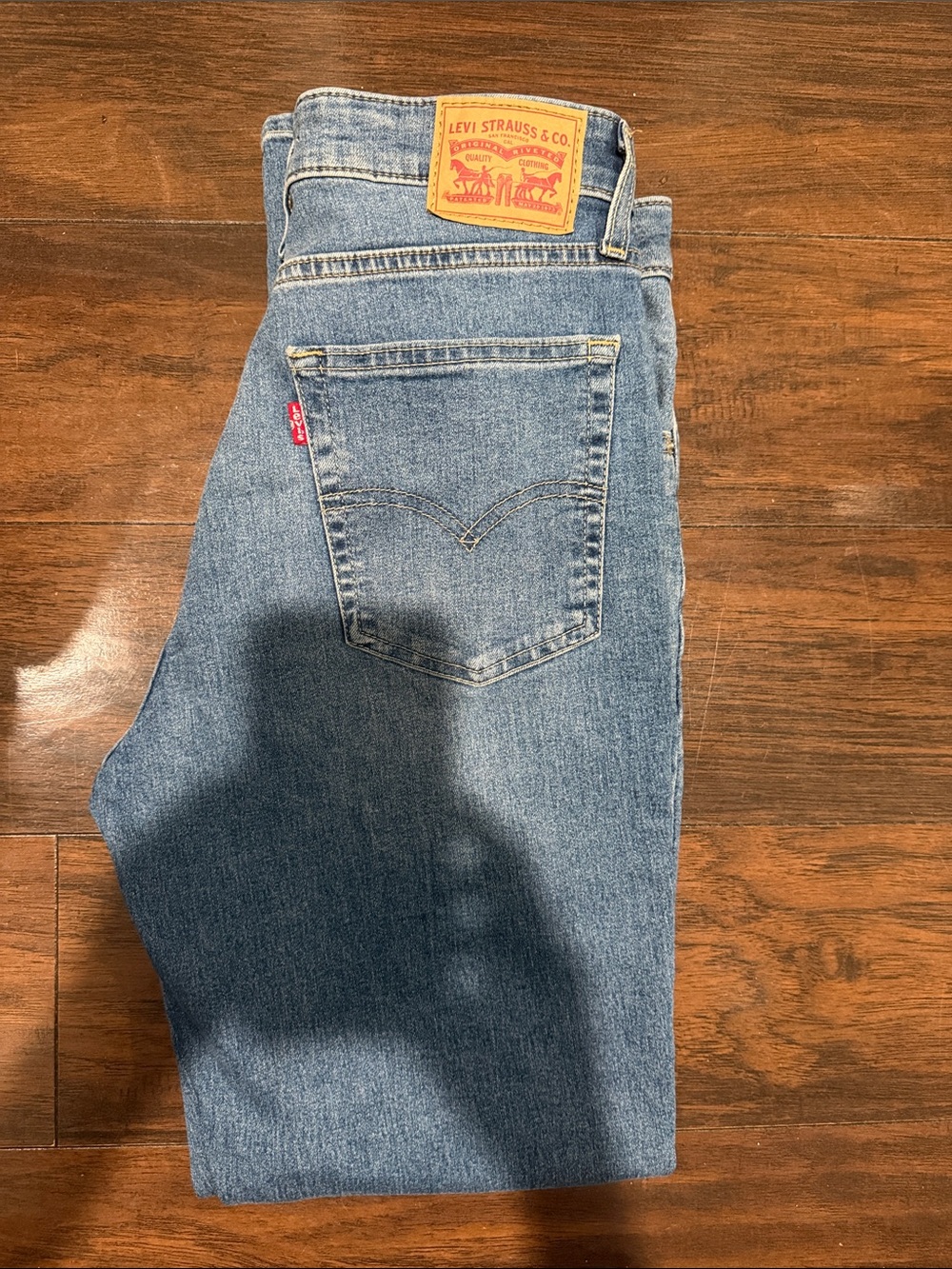 721 High Rise Skinny Levi's Light Blue Women's Skinny Jeans